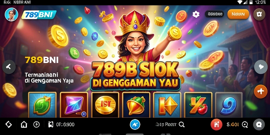 Screenshot gameplay 789BNI menampilkan pengalaman bermain Slot yang seru.