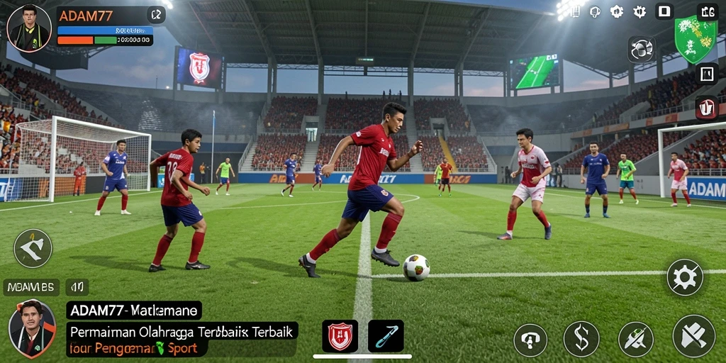Gameplay seru dan mendebarkan di dalam ADAM77.