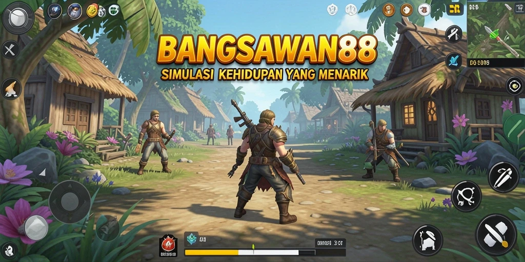 Tampilan gameplay yang menarik dan interaktif di BANGSAWAN88.