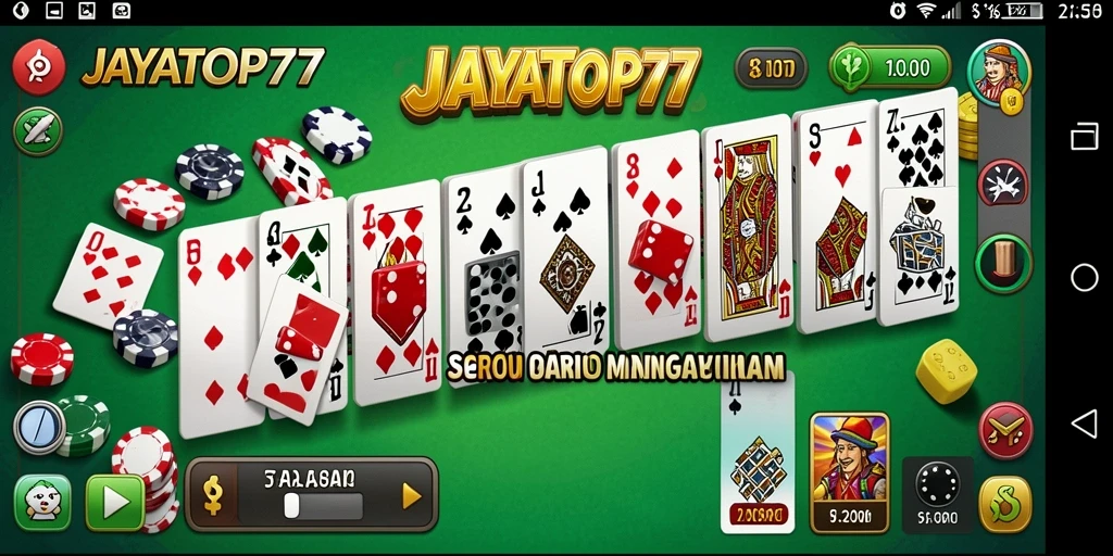 Tampilan gameplay JAYATOP77 yang menarik dan interaktif.