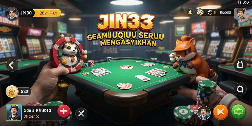 Tampilan gameplay QiuQiu yang seru dan menantang.