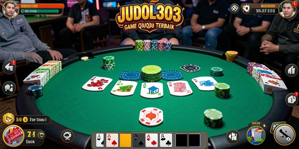 Gameplay QiuQiu yang menarik dan penuh warna.