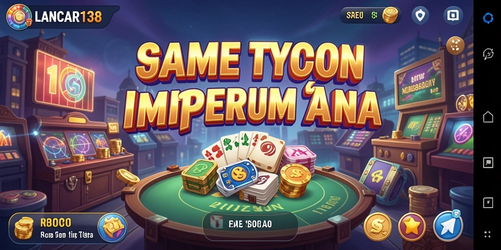 Tampilan screenshot LANCAR138 menunjukkan interaksi pengguna dengan elemen Tycoon.
