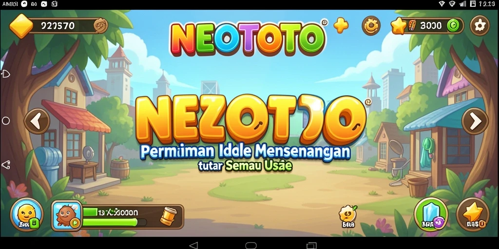 Tampilan gameplay NEOTOTO yang menarik dan interaktif.