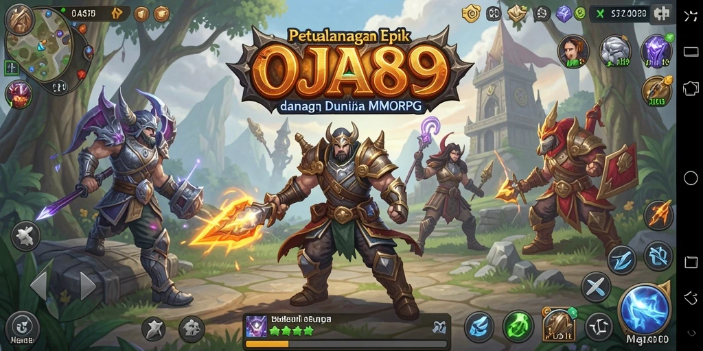 Gameplay OJA89 yang menggugah semangat petualangan MMORPG.