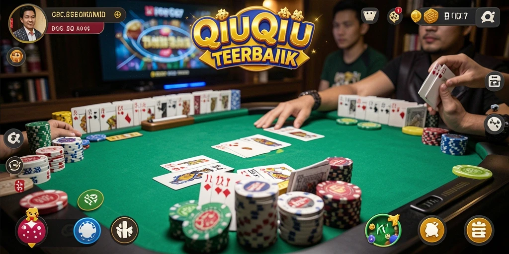 Tampilan permainan QiuQiu yang seru dan menantang di PCPC7.