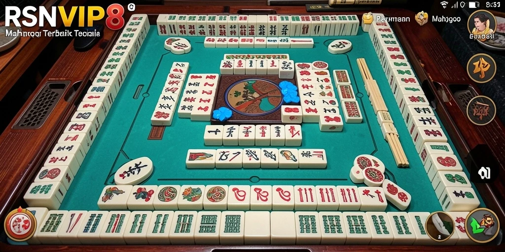 Gameplay menarik dari permainan Mahjong RSNVIP8 yang menantang.