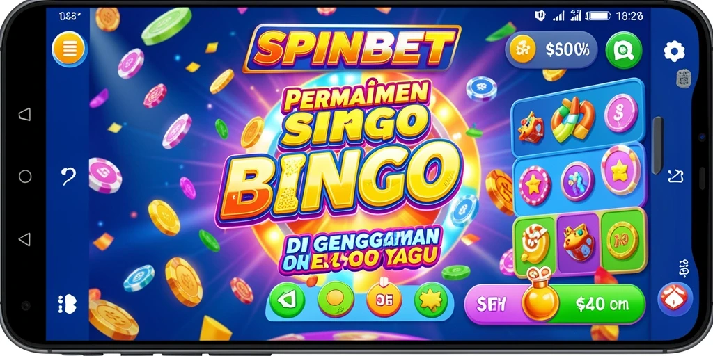 Tangkapan layar SPINBET menampilkan gameplay bingo yang seru dan interaktif.