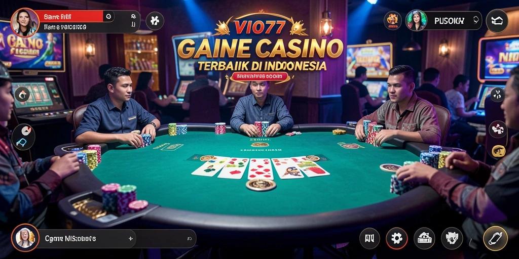 Tampilan gameplay menarik dari VIO77 dalam Live Casino.