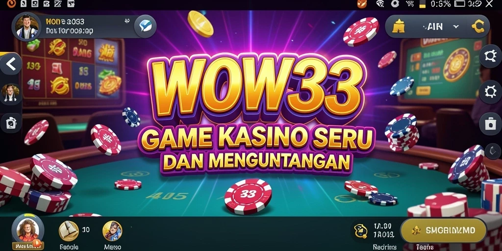 Gameplay menarik WOW33 dengan grafis yang memukau.